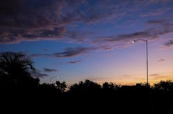 The City of Mesa, Ariz., has worked with Signify to replace its streetlights with LEDs linked in a smart-city network. The City of Mesa, Ariz., has worked with Signify to replace its streetlights with LEDs linked in a smart-city network.