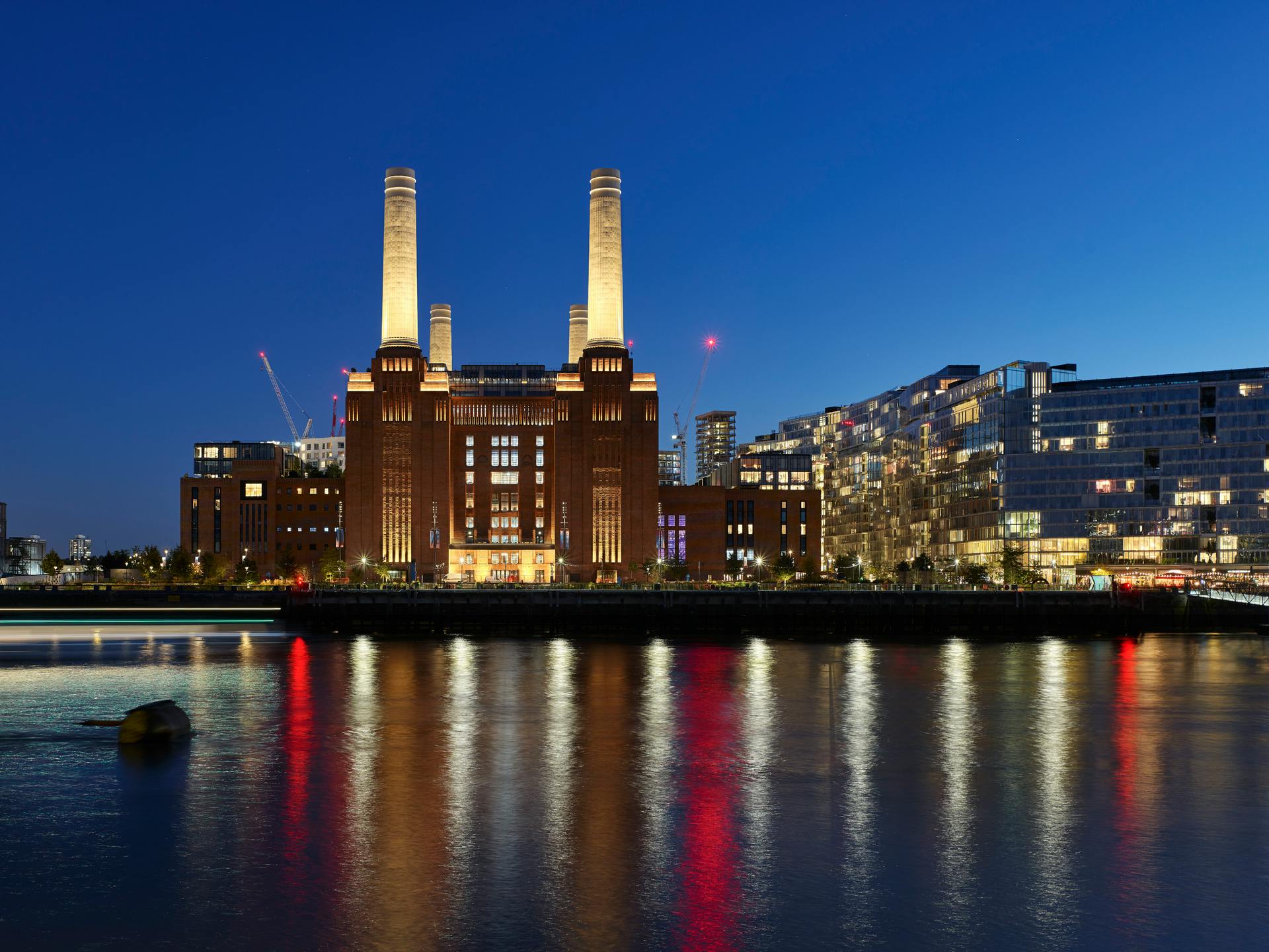 Once responsible for supplying 20% of London's electricity, Battersea Power Station sat defunct for nearly 40 years until it was overhauled in 2022.
