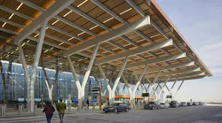 The design team for Kansas City International Airport’s new terminal achieved a LEED innovation credit by specifying all LED lighting — more than 14,000 luminaires in total.