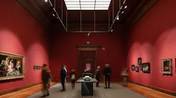Fagerhult highlighted a number of fourth-quarter projects across different business areas, including this iGuzzini spot-lit installation at the Royal Museum for Fine Arts in Antwerp.