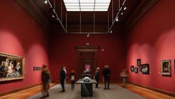 Fagerhult highlighted a number of fourth-quarter projects across different business areas, including this iGuzzini spot-lit installation at the Royal Museum for Fine Arts in Antwerp. Fagerhult highlighted a number of fourth-quarter projects across different business areas, including this iGuzzini spot-lit installation at the Royal Museum for Fine Arts in Antwerp.