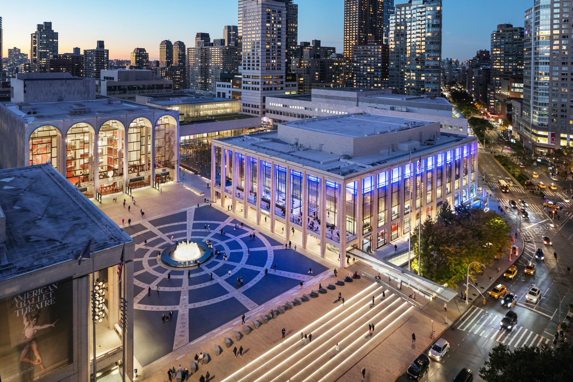 Fisher Marantz Stone lighting designers prioritized color, agility, and public engagement in their architectural lighting plan for the exterior and interior of Lincoln Center&rsquo;s renovated David Geffen Hall, in New York.