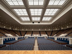 View from stage, DAR Constitution Hall, 2022. View from stage, DAR Constitution Hall, 2022.