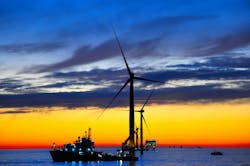 Offshore wind farms require plenty of LED lighting, and could benefit from additional technology services that lighting companies might be able to provide. Offshore wind farms require plenty of LED lighting, and could benefit from additional technology services that lighting companies might be able to provide.