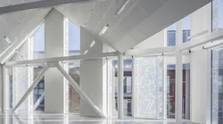 A couple years ago Fagerhult provided smart lighting for 22 Handyside Street, a modern three-story office building in London’s King’s Cross section that uses a mix of natural and artificial light by design. Fagerhult hopes to ramp up its connected lighting business, where “traction” is good but customer education is a challenge.
