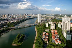 Despite many developments outside from the general and façade illumination market, ams Osram continues to report projects using its Traxon LED lighting products, including one in Hanoi, Vietnam. (Hanoi city photo not representative of project; used under free license for commercial or noncommercial purposes.) Despite many developments outside from the general and façade illumination market, ams Osram continues to report projects using its Traxon LED lighting products, including one in Hanoi, Vietnam. (Hanoi city photo not representative of project; used under free license for commercial or noncommercial purposes.)