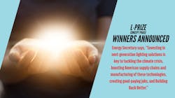 US DOE L-Prize Concept Phase awards $20,000 each to four winning teams for innovations in commercial lighting system concepts. (Photo credit: Adobe Stock image used under license via Adobe Creative Cloud Express.) US DOE L-Prize Concept Phase awards $20,000 each to four winning teams for innovations in commercial lighting system concepts. (Photo credit: Adobe Stock image used under license via Adobe Creative Cloud Express.)