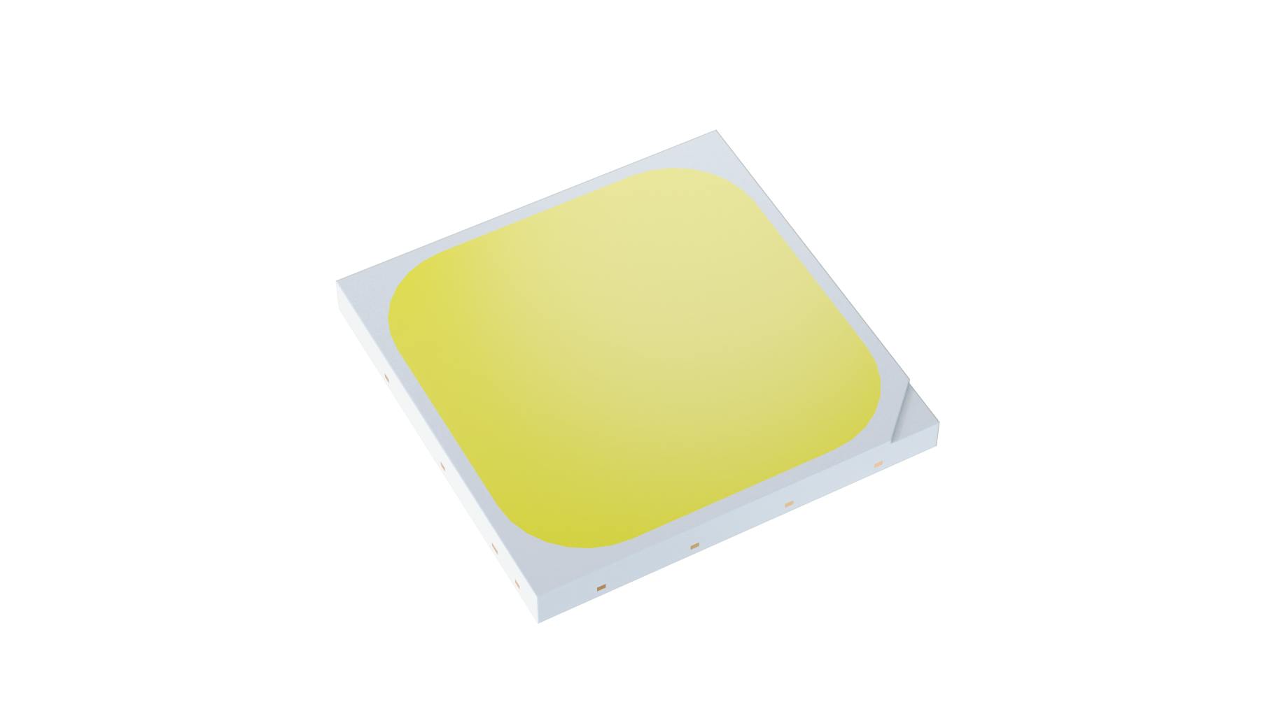 Lumileds says the new Luxeon 7070 LED can output 2000 lm or more and serve in demanding applications such as street lighting and sports venue lighting. (Image credits: Photo and illustration courtesy of Lumileds.)