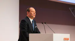 When Ingo Bank reports for his first day as Osram CEO on Monday he’ll be a familiar face, having served as Osram CFO for nearly four years, until last May when he joined ams as CFO. He’s pictured here at Osram in 2017. He will now work two jobs: CFO at ams and top boss at Osram. (Photo credit: File photo courtesy of Osram.)