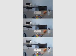 A collaborative project at Aalborg University, involving lighting and controls companies Fagerhult, iGuzzini, Zumtobel, and Tridonic, has found that more dynamic lighting combining both natural and electric light has enhanced worker comfort and productivity in the workspace. (Photo credit: Images courtesy of Zumtobel.) A collaborative project at Aalborg University, involving lighting and controls companies Fagerhult, iGuzzini, Zumtobel, and Tridonic, has found that more dynamic lighting combining both natural and electric light has enhanced worker comfort and productivity in the workspace. (Photo credit: Images courtesy of Zumtobel.)