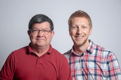 2020 Sapphire Awards Illumineers of the Year Kory Liszt (right) and Bob Rogers (left) worked on the software development of Cree Lighting’s Sapphire-winning product, Cadiant, in the Lighting for Health and Wellbeing category. (Photo credits: All images courtesy of Cree Lighting via LEDs Magazine Sapphire Awards program.) 2020 Sapphire Awards Illumineers of the Year Kory Liszt (right) and Bob Rogers (left) worked on the software development of Cree Lighting’s Sapphire-winning product, Cadiant, in the Lighting for Health and Wellbeing category. (Photo credits: All images courtesy of Cree Lighting via LEDs Magazine Sapphire Awards program.)