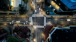 The latest outdoor area lighting news features this connected LED street-light project in New York State, a partnership between Signify and the New York Power Authority to replace as many as 500,000 legacy luminaires. (Photo credit: Image courtesy of Signify.)
