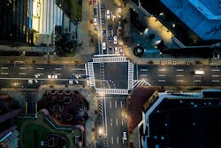 The latest outdoor area lighting news features this connected LED street-light project in New York State, a partnership between Signify and the New York Power Authority to replace as many as 500,000 legacy luminaires. (Photo credit: Image courtesy of Signify.) The latest outdoor area lighting news features this connected LED street-light project in New York State, a partnership between Signify and the New York Power Authority to replace as many as 500,000 legacy luminaires. (Photo credit: Image courtesy of Signify.)
