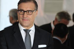 Osram CEO Olaf Berlien looks set to take a temporary 10% pay cut as the pandemic-related slowdown continues. Berlien said the company is “using the time to be well positioned after the corona crisis.” (Photo credit: Image courtesy of Mark Halper.) Osram CEO Olaf Berlien looks set to take a temporary 10% pay cut as the pandemic-related slowdown continues. Berlien said the company is “using the time to be well positioned after the corona crisis.” (Photo credit: Image courtesy of Mark Halper.)