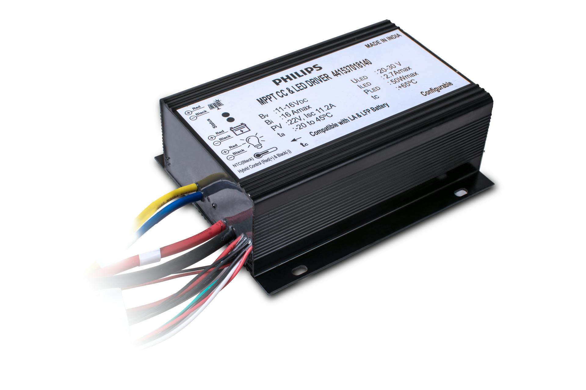 Signify's Philips Combo Charge Controller orders up solar power when available, and switches to the grid when not. (Photo credit: Image courtesy of Signify.)