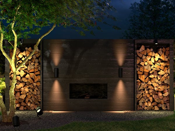 New Hue outdoor luminaires will help you get caught up in a light triangle. (Photo credit: Image courtesy of Signify.)
