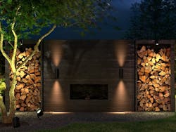 New Hue outdoor luminaires will help you get caught up in a light triangle. (Photo credit: Image courtesy of Signify.) New Hue outdoor luminaires will help you get caught up in a light triangle. (Photo credit: Image courtesy of Signify.)