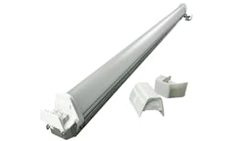 First impressions count, and this LUR refit fixture is the first product that Current’s new owner AIP showed when it unveiled new wares two months ago at LightFair, hailing the product for a quick installation time. AIP seems intent on making sure an industrial image gets equal play with digital. Digital is still on the menu, though. This LUR includes “photo banding” technology that Current says is more precise than Bluetooth for indoor positioning in retail. (Photo credit: Image courtesy of Current, powered by GE.) First impressions count, and this LUR refit fixture is the first product that Current’s new owner AIP showed when it unveiled new wares two months ago at LightFair, hailing the product for a quick installation time. AIP seems intent on making sure an industrial image gets equal play with digital. Digital is still on the menu, though. This LUR includes “photo banding” technology that Current says is more precise than Bluetooth for indoor positioning in retail. (Photo credit: Image courtesy of Current, powered by GE.)