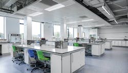 The Fold linear pendant's high-transmittance, clear acrylic lenses provide even light distribution and eliminate point-source visibility, which helped it win recognition in the 2017 Sapphire Awards program. The Fold linear pendant's high-transmittance, clear acrylic lenses provide even light distribution and eliminate point-source visibility, which helped it win recognition in the 2017 Sapphire Awards program.