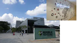 FIG. 1. The Smart Devices Lab inside Singapore’s Republic Polytechnic is doubling as a Li-Fi user and developer for Signify. (Photo credits: Vincent Tey.)