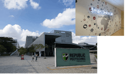 FIG. 1. The Smart Devices Lab inside Singapore’s Republic Polytechnic is doubling as a Li-Fi user and developer for Signify. (Photo credits: Vincent Tey.) FIG. 1. The Smart Devices Lab inside Singapore’s Republic Polytechnic is doubling as a Li-Fi user and developer for Signify. (Photo credits: Vincent Tey.)