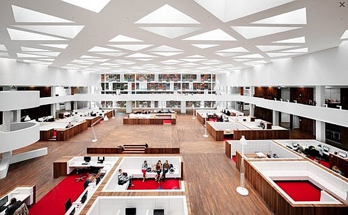 Trilux and Dutch startup team for wireless LED lighting systems at medical library