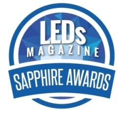 LEDs to fixtures nab finalist positions in LEDs Magazine Sapphire Awards LEDs to fixtures nab finalist positions in LEDs Magazine Sapphire Awards