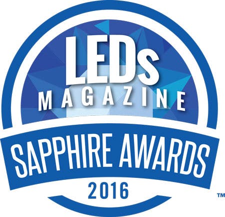 LEDs Magazine Sapphire Awards reflect smarter SSL trends (MAGAZINE)