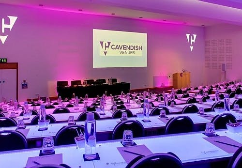 Connected lighting from UK startup amBX allows dynamic illumination at London conference center
