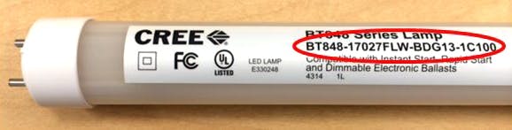 Cree recalls recently launched fluorescent-replacement LED T8 lamps