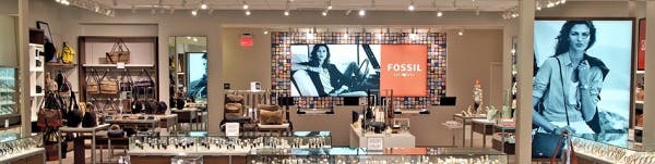 Fossil uses Solais' solid-state lighting technology to enhance retail watch displays