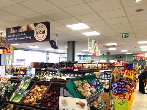 Nualight and Cross Group supply LED lighting for Ireland and UK convenience stores