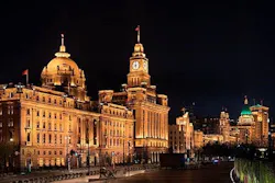 Shanghai shows restraint in using tunable white LED lighting for façades in the historic Bund