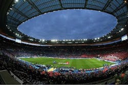 Euro 2016 soccer venues light up - with old technology! Euro 2016 soccer venues light up - with old technology!