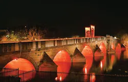 Philips LED fixtures reveal architecture of Turkey's Tunca Bridge Philips LED fixtures reveal architecture of Turkey's Tunca Bridge