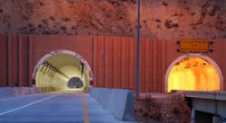Schreder lights Nevada Interstate tunnel with LEDs, adds adaptive controls Schreder lights Nevada Interstate tunnel with LEDs, adds adaptive controls