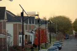 Richmond home developer installs LED-based solar street lighting Richmond home developer installs LED-based solar street lighting