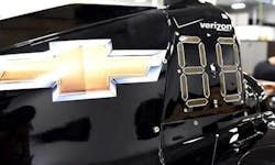 IndyCar racing autos will sport LED-based display panels for fan information IndyCar racing autos will sport LED-based display panels for fan information