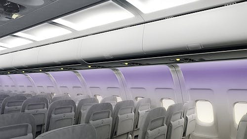 RGB LEDs and color sensor provide consistent aircraft cabin lighting