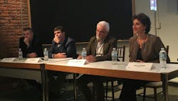 Leaders across the lighting industry, municipal authorities, industry organizations, and more came together at the LRC Summit to explore the latest research and expand the ability to address a number of commercial concerns in formats from individual presentations to a panel discussion to a workshop. (Photo credit: Images courtesy of Rebekah Mullaney on behalf of the Lighting Research Center.) Leaders across the lighting industry, municipal authorities, industry organizations, and more came together at the LRC Summit to explore the latest research and expand the ability to address a number of commercial concerns in formats from individual presentations to a panel discussion to a workshop. (Photo credit: Images courtesy of Rebekah Mullaney on behalf of the Lighting Research Center.)