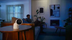 As part of its “beyond lighting” push, Signify now provides home security cameras connecting to Hue lights that flash red upon an intrusion. The company offers cameras and sensors both for indoor use (above) and outdoor (below).