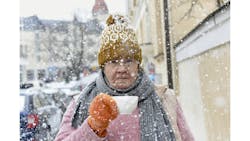 Finland’s Wirepas channels its messaging through the weather-hardened, tough talking “Mom,” a character who sums up the company’s mesh software as “faster, smarter, better, and cheaper.” The Bluetooth folks might have something to say about that. (Photo credit: Image courtesy of Wirepas.) Finland’s Wirepas channels its messaging through the weather-hardened, tough talking “Mom,” a character who sums up the company’s mesh software as “faster, smarter, better, and cheaper.” The Bluetooth folks might have something to say about that. (Photo credit: Image courtesy of Wirepas.)
