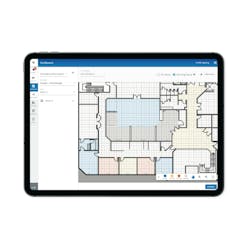 With the rising concerns about contact tracing, social and physical distancing, and building foot-traffic flow management, Cooper Lighting Solutions has incorporated real-time location services (RTLS) features into its Internet of Things (IoT) platform, called Trellix Locate. (Photo credit: Image courtesy of Cooper Lighting Solutions product image gallery.) With the rising concerns about contact tracing, social and physical distancing, and building foot-traffic flow management, Cooper Lighting Solutions has incorporated real-time location services (RTLS) features into its Internet of Things (IoT) platform, called Trellix Locate. (Photo credit: Image courtesy of Cooper Lighting Solutions product image gallery.)