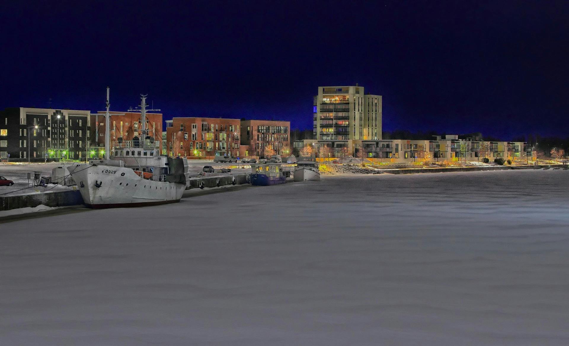 Signify hopes its new partnership can help thaw the market for Li-Fi, at locations such as Port Oulu in Finland. (Photo credit: Image by 12019 via Pixabay; used under free license for commercial or non-commercial purposes.)