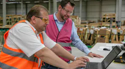 As Signify ventures out for more IoT lighting jobs, such as this one at the Pilkington Automotive warehouse in Gelsenkirchen, Germany, it can now flash the DEKRA seal. (Photo credit: Image courtesy of Signify.)