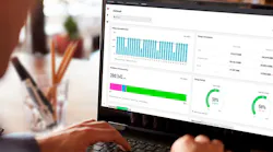 Signify's Interact Retail multisite management central dashboard can monitor energy usage and change scenes at many sites. (Photo credit: Image courtesy of Signify.)