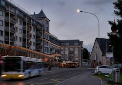 Leaders at the World Economic Forum this week will see the results of a 900-luminaire upgrade to LED street lights, controlled via the Philips Interact City smart lighting platform, enabled by Signify in the village of Davos, Swtizerland. (Photo credit: Image courtesy of Signify; copyright ELEKTRON.) Leaders at the World Economic Forum this week will see the results of a 900-luminaire upgrade to LED street lights, controlled via the Philips Interact City smart lighting platform, enabled by Signify in the village of Davos, Swtizerland. (Photo credit: Image courtesy of Signify; copyright ELEKTRON.)