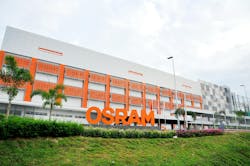 The future does not look secure for Osram’s new Kulim, Malaysia plant, should ams succeed in its takeover. (Photo credit: Image courtesy of Osram.) The future does not look secure for Osram’s new Kulim, Malaysia plant, should ams succeed in its takeover. (Photo credit: Image courtesy of Osram.)