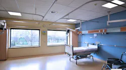 Koopman Interlight LED luminaires in rooms like this at University Medical Center (UMC) Utrecht will help keep tabs on wandering equipment while delivering many other insights. (Photo credit: All images courtesy of Ingy.)