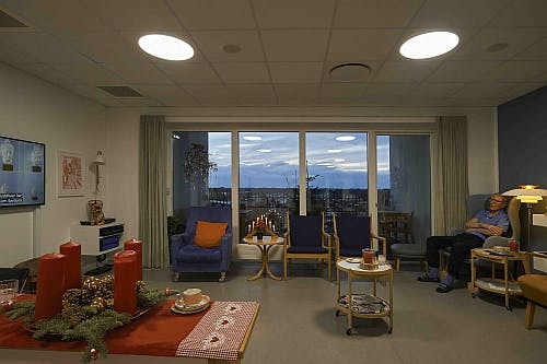 Danish care home looking at circadian lighting's potential to improve health of dementia residents